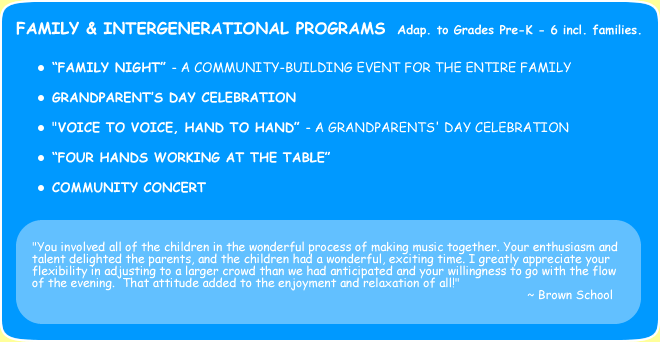 Family & Intergenerational Programs